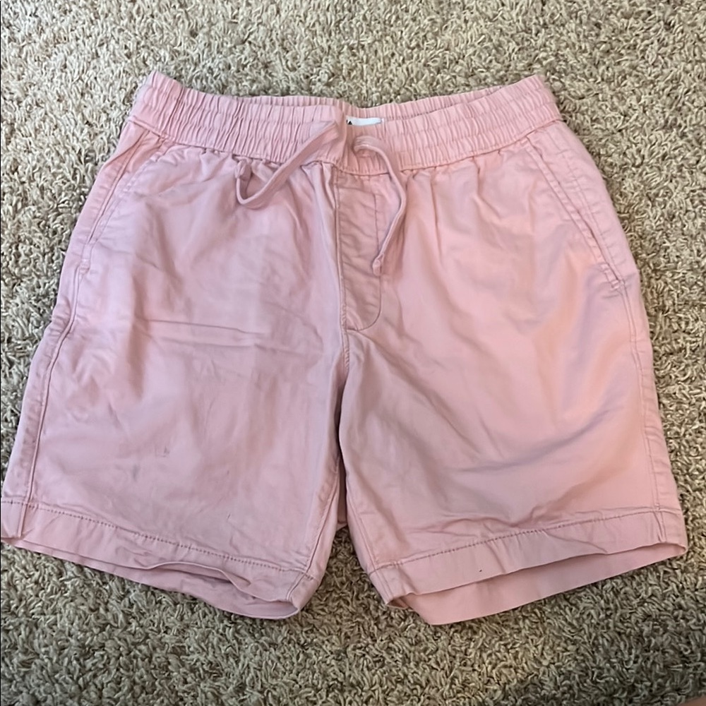 Sonoma Pink Cargo Shorts with Elastic Waistband